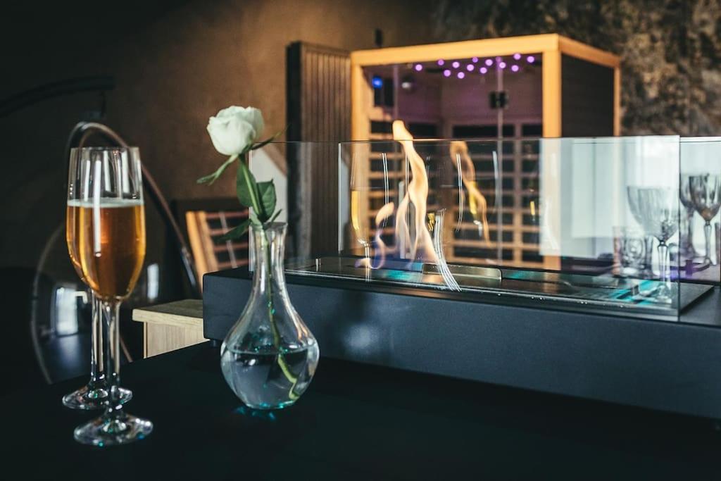 Le Duplex De L'Etoile Home Cinema Jacuzzi Et Sauna Privatif Longmesnil Εξωτερικό φωτογραφία
