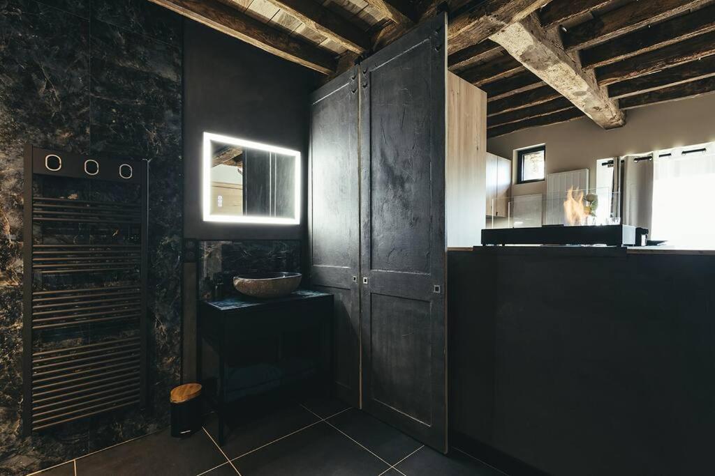 Le Duplex De L'Etoile Home Cinema Jacuzzi Et Sauna Privatif Longmesnil Εξωτερικό φωτογραφία